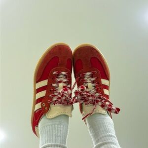 Adidas x Wales Bonner Red Sambas